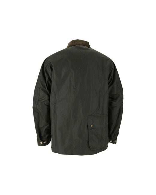 Barbour Green Brake Line Wax Jacket for men