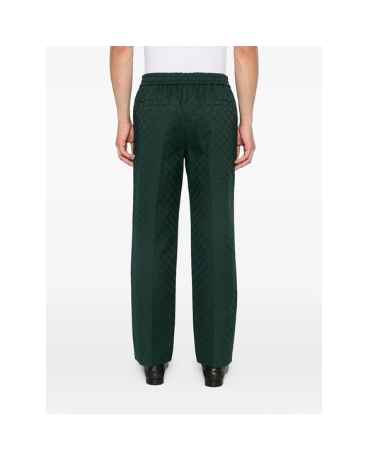 Gucci Green Trousers for men