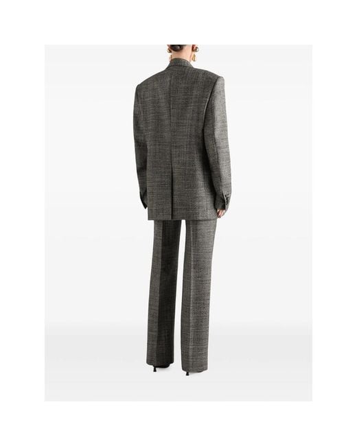 Dolce & Gabbana Gray Wool Trousers