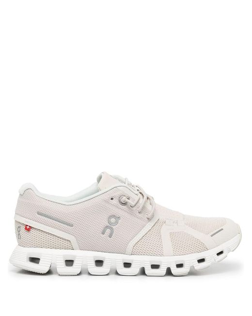 On Shoes White Cloud 5 Low-Top Sneakers