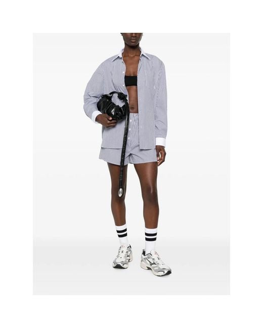 Sporty & Rich Gray Shirt Cotton