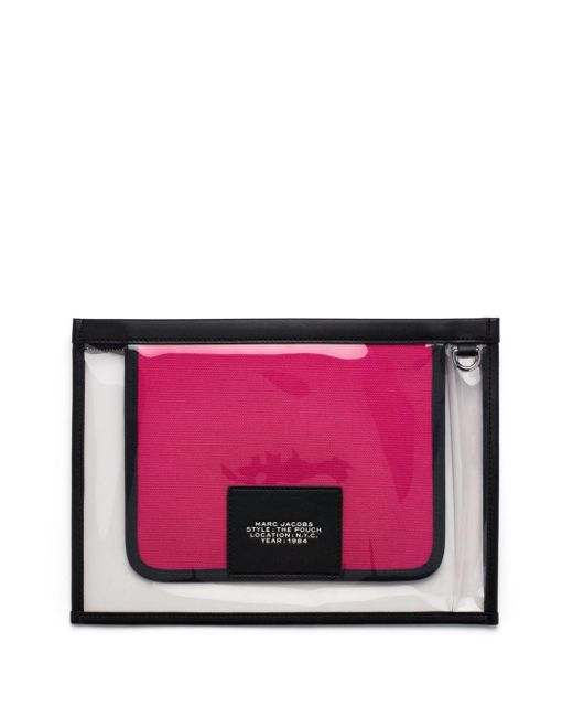 Marc Jacobs Pink The Large Pouch Clutch Bag