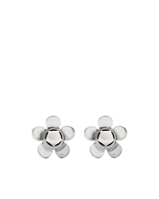 Marc Jacobs Blue Daisy Stud Earrings