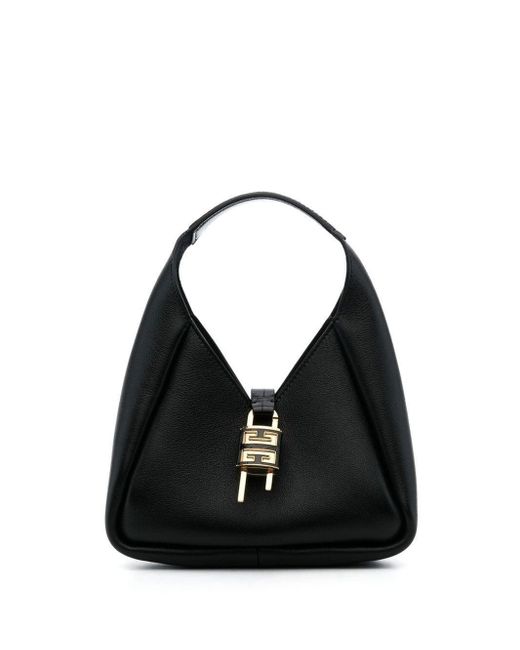 Givenchy Black G-hobo Leather Shoulder Bag