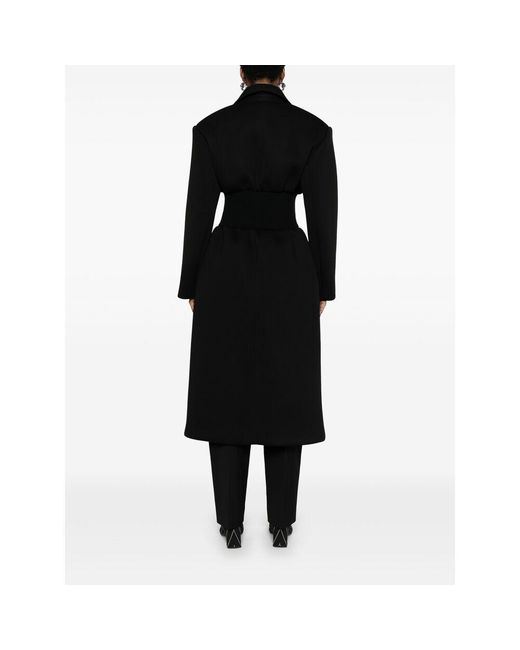 Wardrobe NYC Black Silk Coats