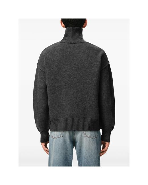 AMI Gray Sweaters & Knitwear for men