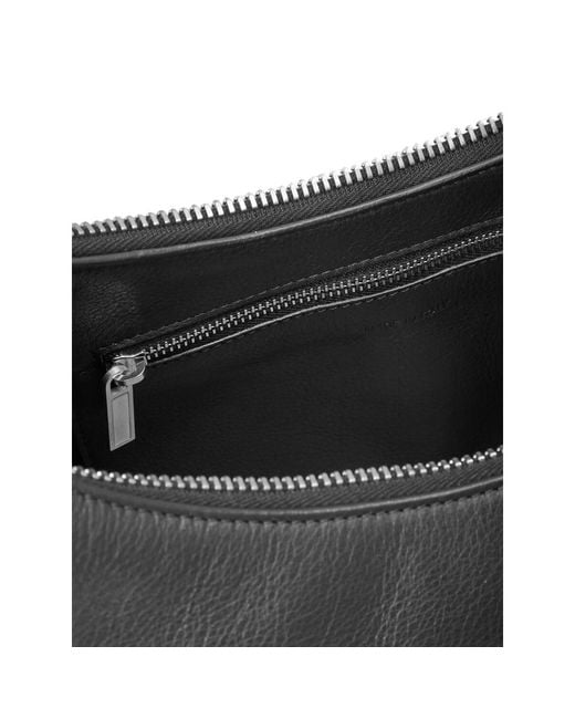 Rick Owens Black Petit Sac À Main Gemini En Cuir