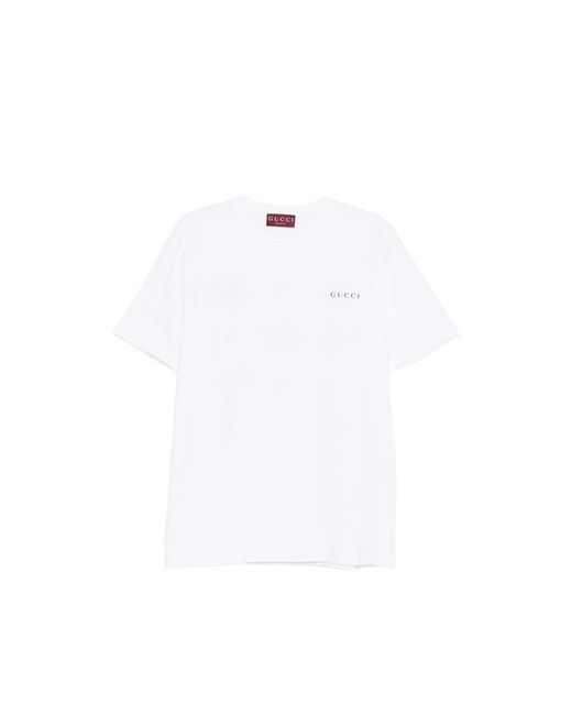Gucci White T-Shirts & Vests for men