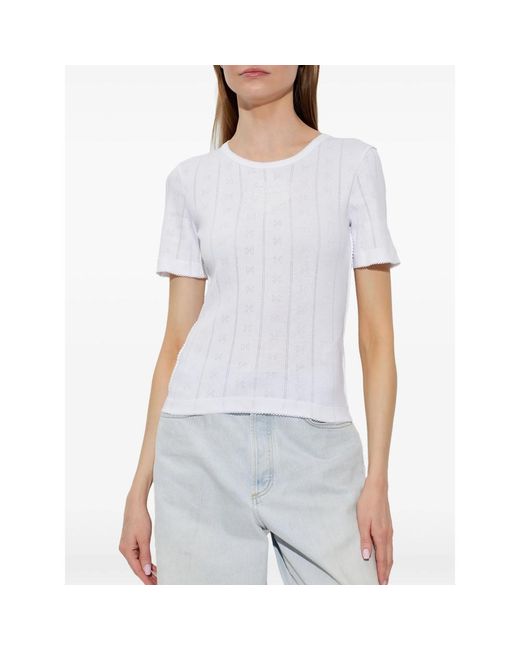 Ganni White Tops