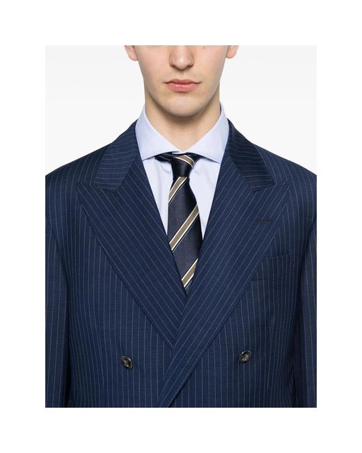 Brunello Cucinelli Blue Jackets for men