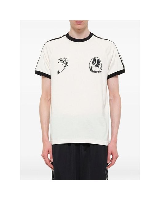 Y-3 White Chito Graphic Cali Tee for men