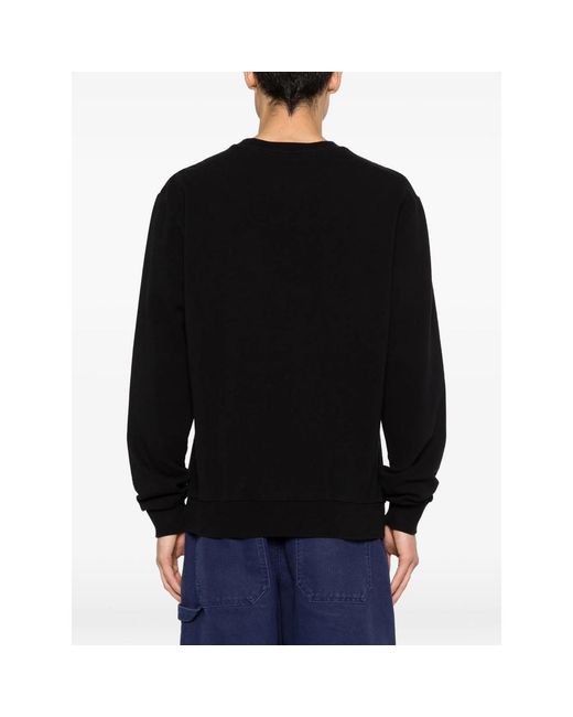 Moschino Black Bear-Print Sweatshirt for men
