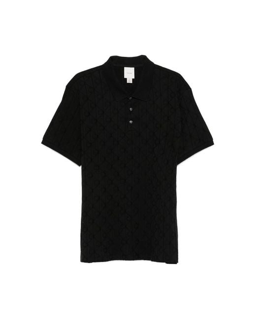 Calvin Klein Black Polo Shirts for men