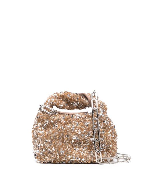 Stine Goya Natural Ziggy Crystal-Embellished Mini Bag