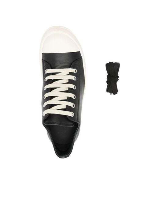 Rick Owens Black Sneakers