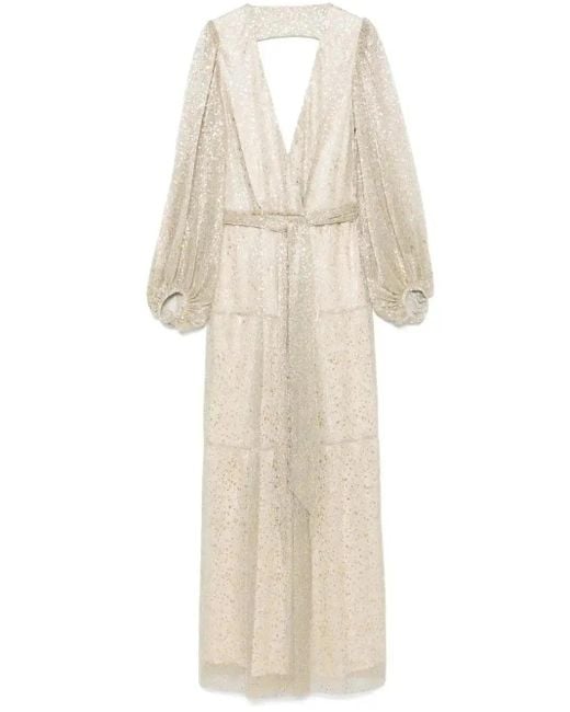 Ba&sh Natural Cala Maxi Dress