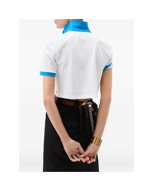 Versace Blue Tops