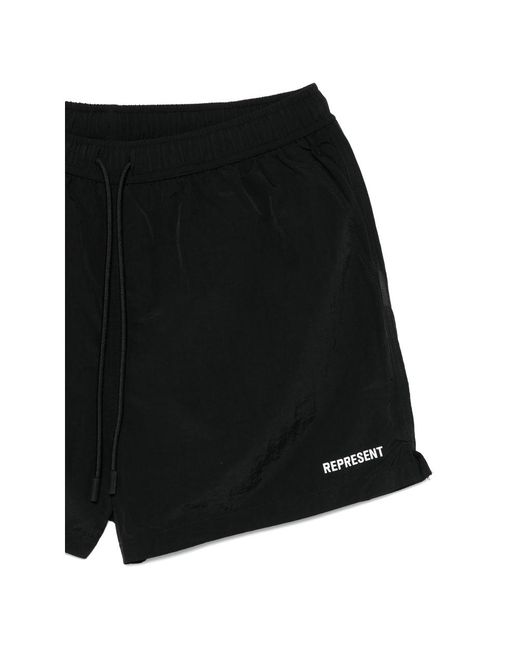 Represent Black Beachwear for men