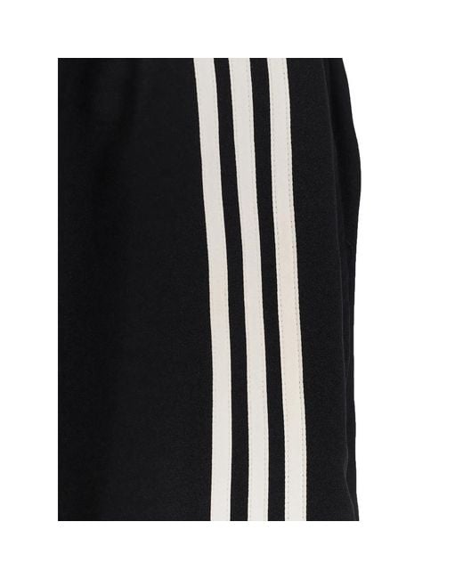 Y-3 Black Stripe Trousers for men