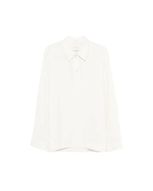 Studio Nicholson White Collar Shirt for men