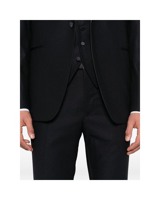 Tagliatore Black Suits for men