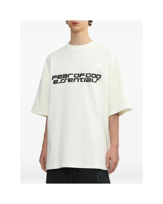 Fear Of God White 90S Short-Sleeved T-Shirt for men