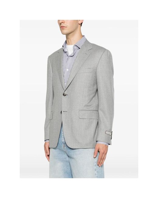 Canali Gray Jacket for men