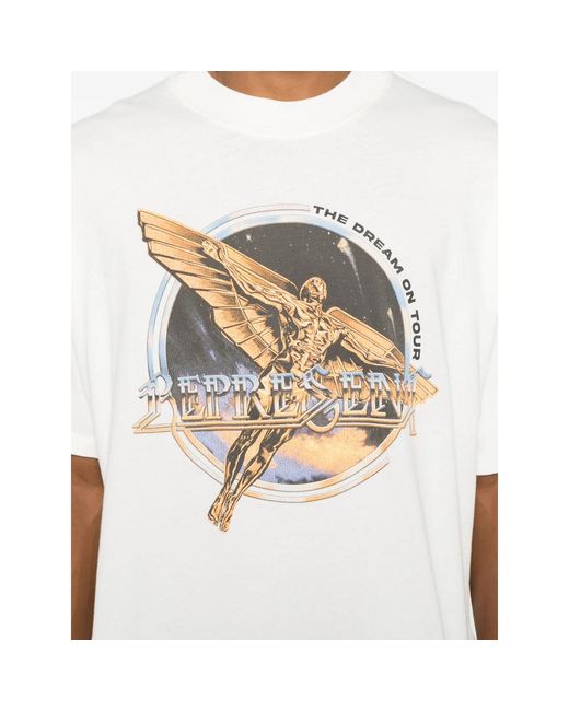 Represent White T-Shirts for men
