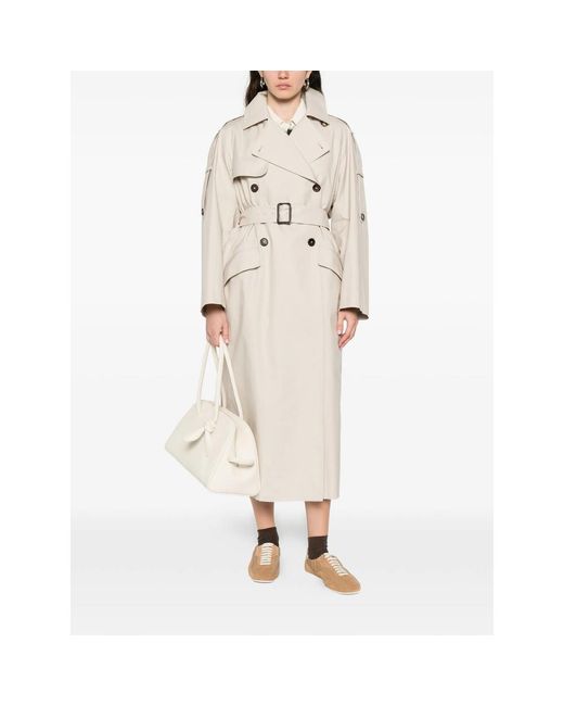 Max Mara White Trench Coat The Cube