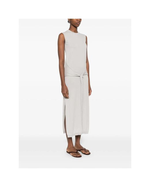 Lemaire White Midi Dresses