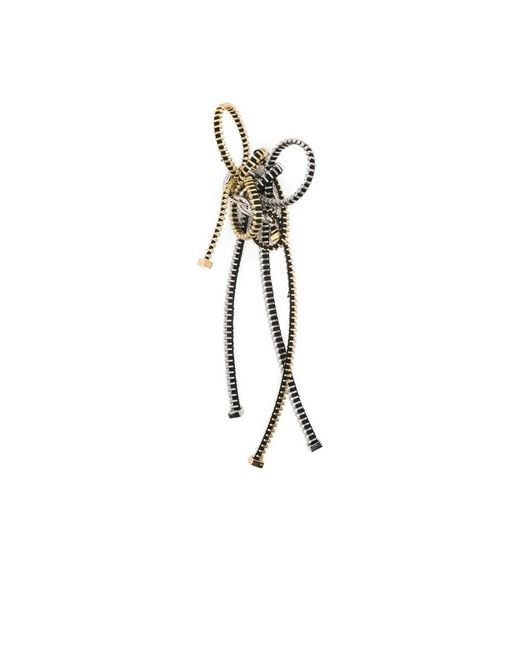 Jean Paul Gaultier Metallic Earrings