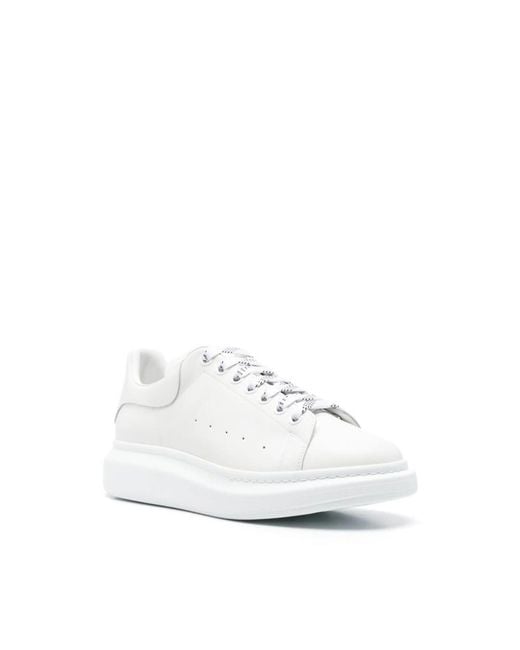 McQueen White Trainers