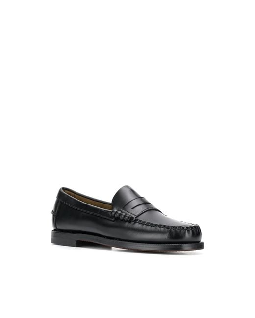 Sebago Black Penny Slip-On Loafers for men