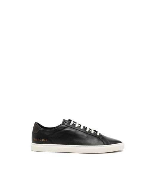 Common Projects Black Lace-Up Sneakers for men