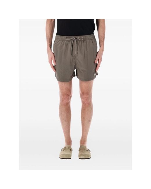 Represent Gray Swim Shorts Earth for men