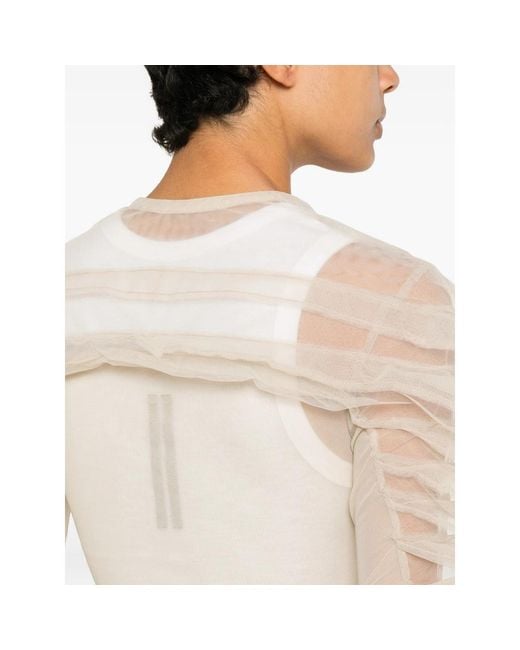 Rick Owens Natural Neutrals Tops