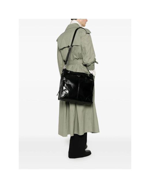 Prada Black Shoulder Bags for men