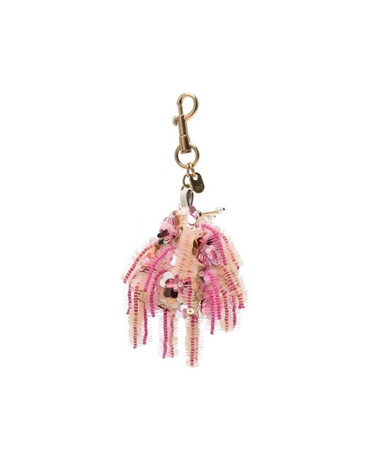 Anya Hindmarch Pink Keyrings & Chains