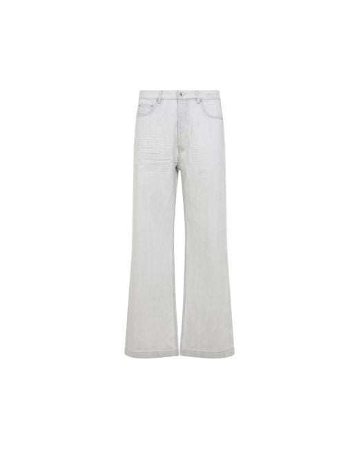 Rick Owens Gray Drkshdw Neutrals Denim for men