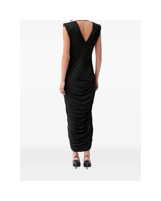 Versace Black Viscose-Jersey Gown