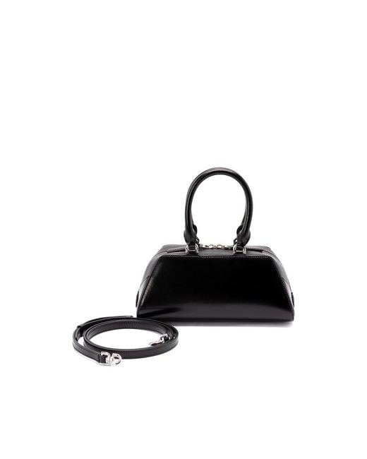 Givenchy Black Mini Antigona East-West Tote Bag