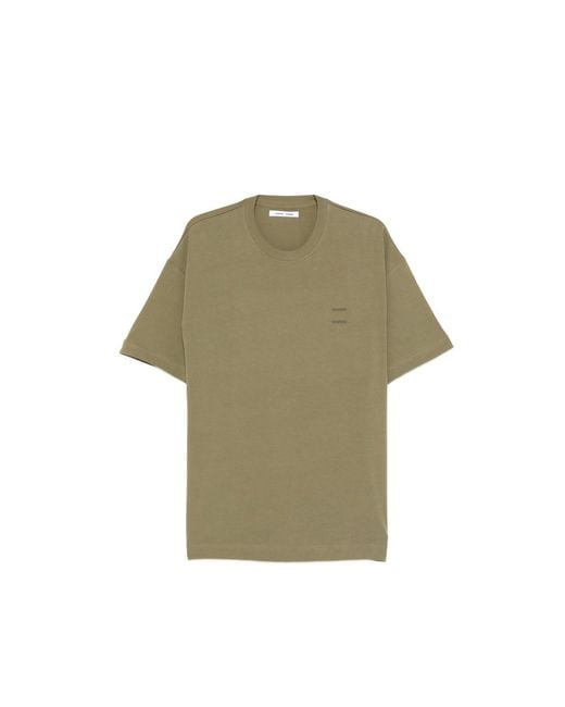 Samsøe & Samsøe Green T-Shirt Joel Burol for men