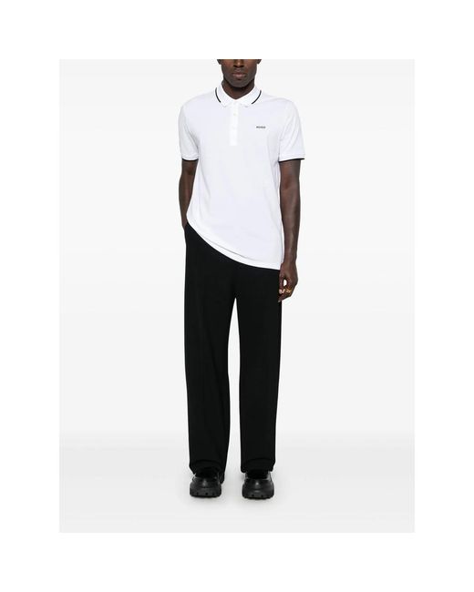 HUGO White Sweater for men