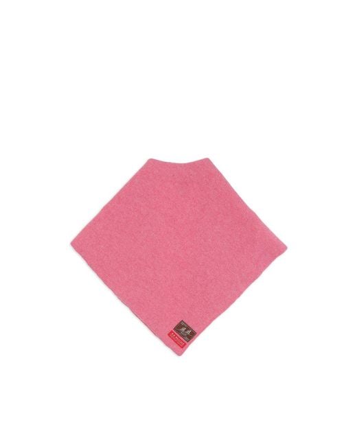B.B. Wallace Pink B. B. Wallace Knit Triangular Scarf
