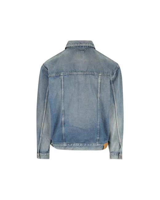 Saint Laurent Blue Jackets for men