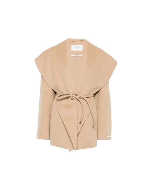 Sportmax Natural Neutrals Coats
