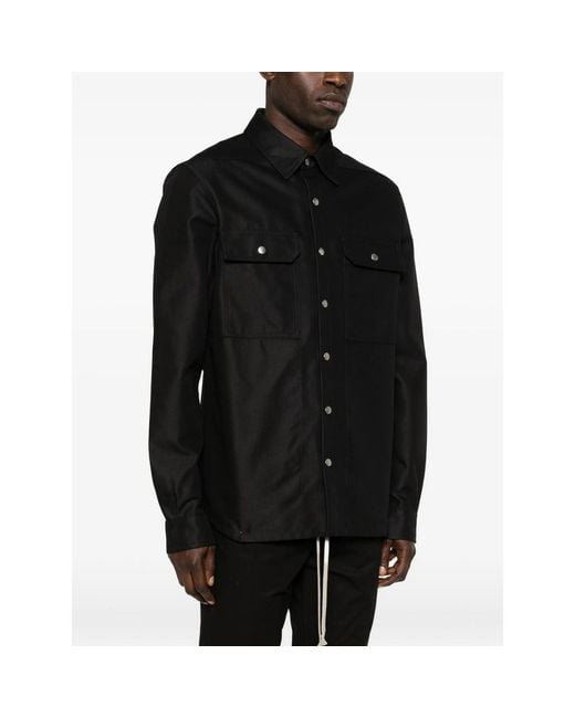 Rick Owens Black Jackets for men
