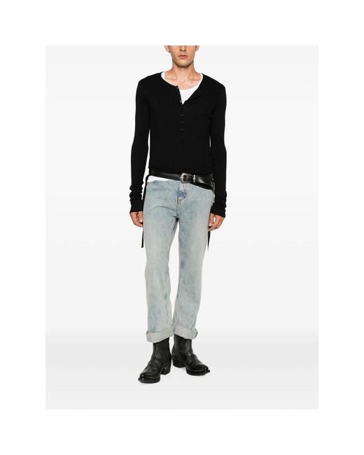 Ann Demeulemeester Black Sweaters And Knitwear for men