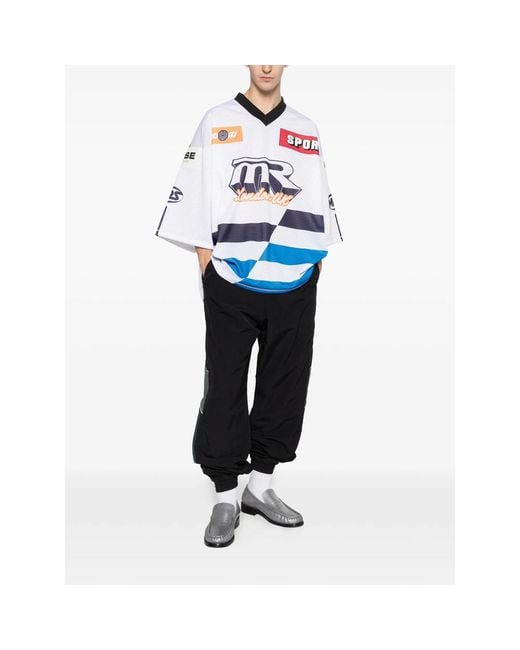 Martine Rose Blue T-Shirts & Vests for men