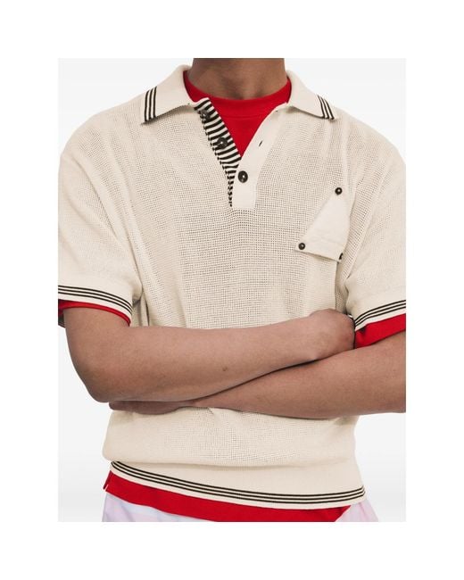 Jacquemus Natural Neutrals Polo Shirts for men